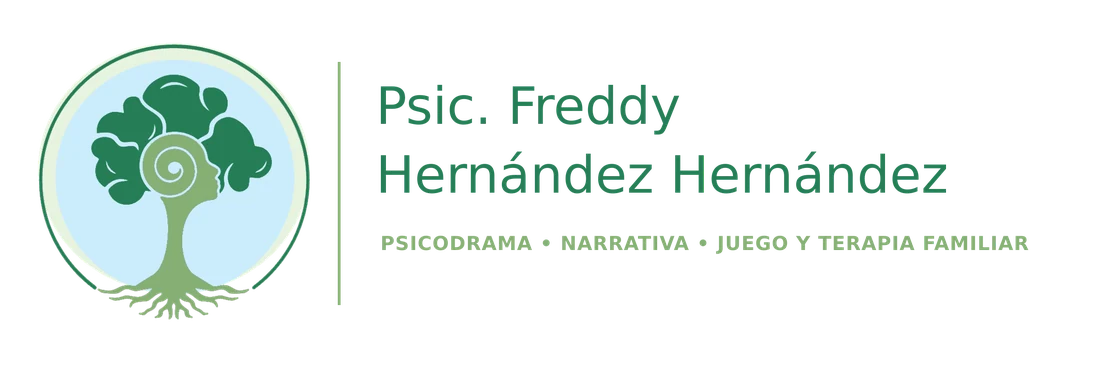 Logotipo de Psic. Freddy Hernández Hernández: psicodrama, narrativa, juego y terapia familiar